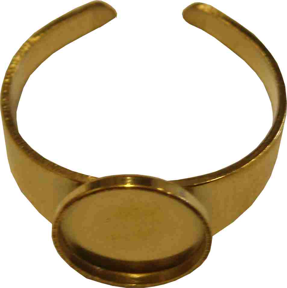 Base metal ring setting 10 mm.